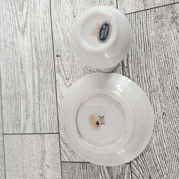 Vintage miniature ceramic pitcher and bowel set - Picture 2 of 8